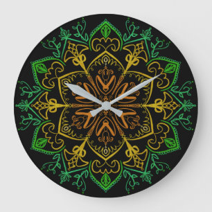 Reloj Redondo Grande Acrylic Wall Clock