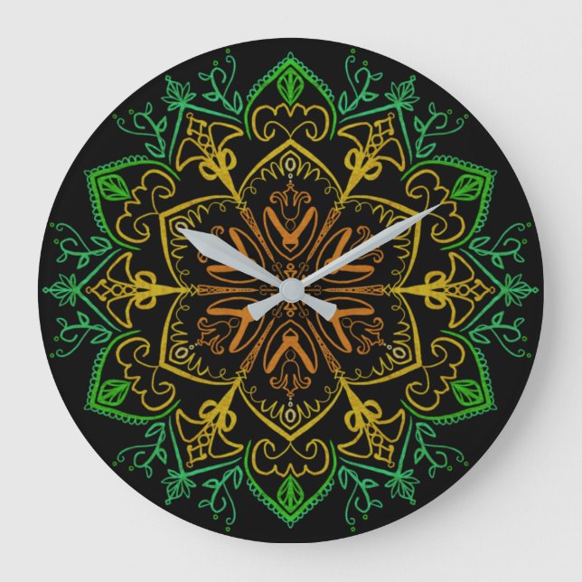 Reloj Redondo Grande Acrylic Wall Clock (Anverso)