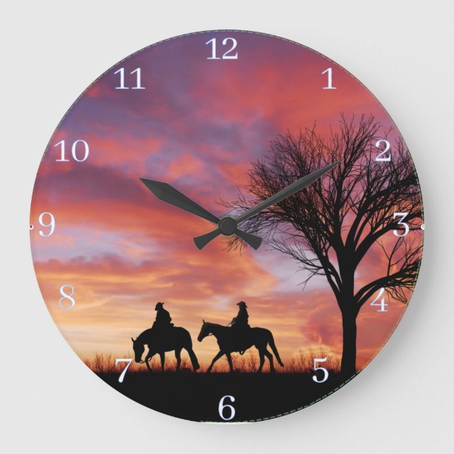Reloj Redondo Grande Acrylic Wall Clock (Anverso)