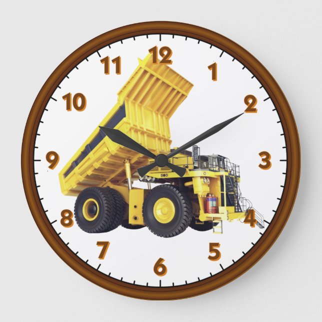 Reloj Redondo Grande Acrylic Wall Clock (Anverso)