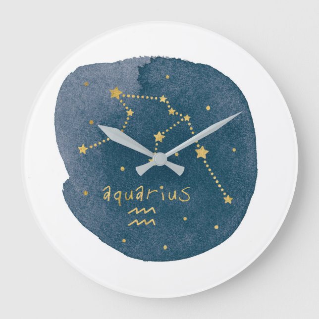 Reloj Redondo Grande Acuario (Anverso)