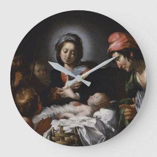 Reloj Redondo Grande Adoration of the Shepherds, circa 1615