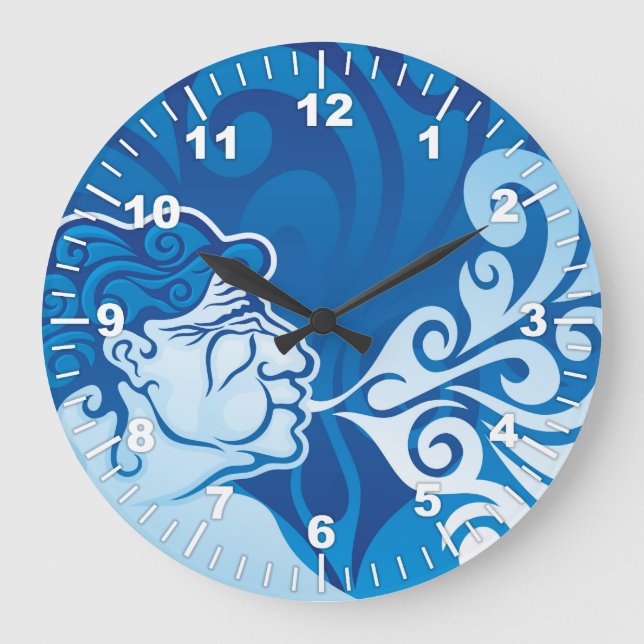 Reloj Redondo Grande Aeolus (Anverso)