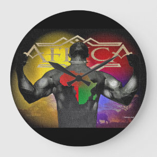 Reloj Redondo Grande África