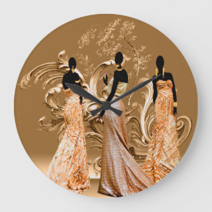 Reloj Redondo Grande African Garden Party