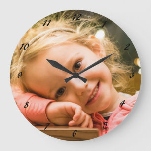 RELOJ REDONDO GRANDE AGREGAR SU PROPIA FOTO