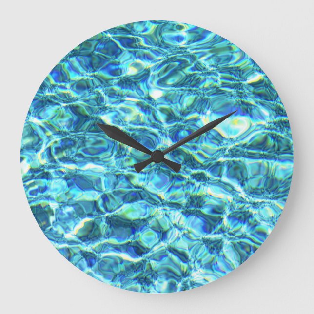 Reloj Redondo Grande Aguas chismosas caídas (Anverso)