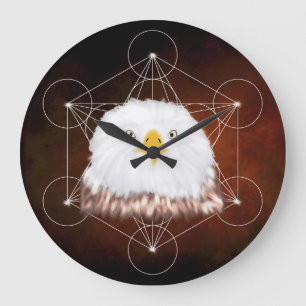 Reloj Redondo Grande aigle metatron