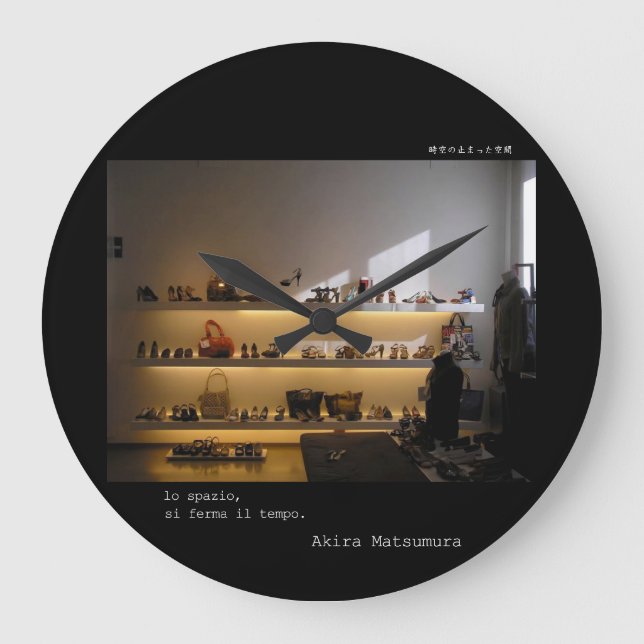 Reloj Redondo Grande Akira Matsumura firenze galleriafirenzeitaly (Anverso)