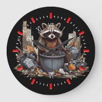 Al mapache le gusta la basura