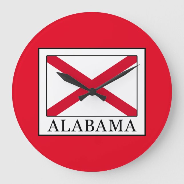 Reloj Redondo Grande Alabama (Anverso)