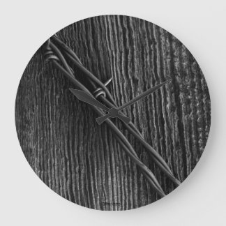 Reloj Redondo Grande Alambre de barras