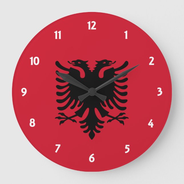Reloj Redondo Grande albania (Anverso)