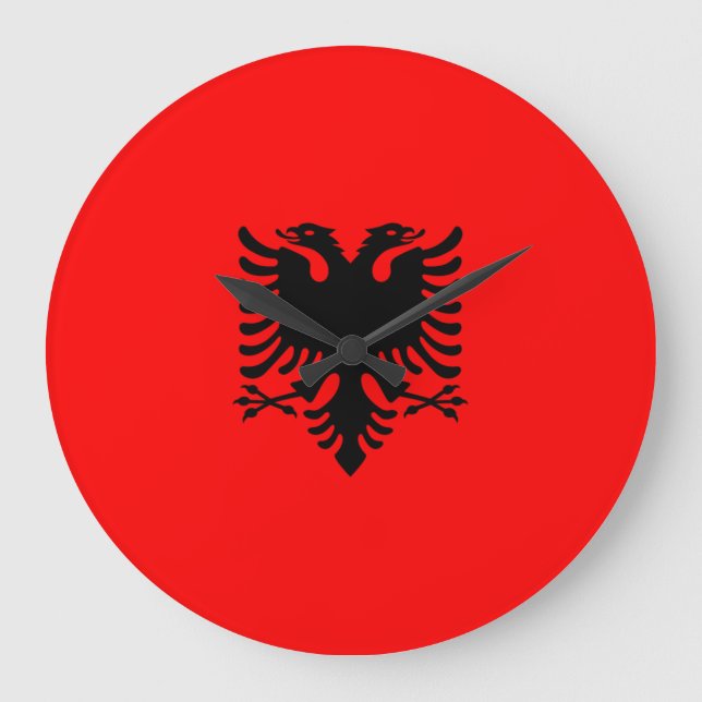 Reloj Redondo Grande Albania (Anverso)