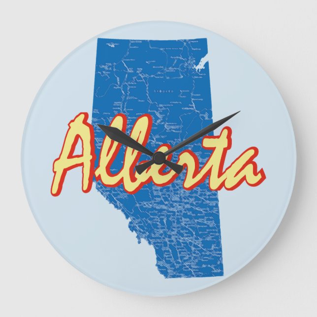 Reloj Redondo Grande Alberta (Anverso)