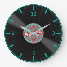 Álbum retro reloj grande