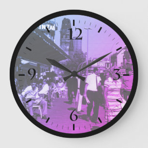 Reloj Redondo Grande Alemania antigua Berlín avenida kurfürstendamm Gra