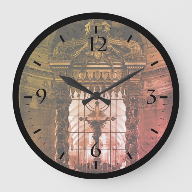 Reloj Redondo Grande Alicate de la capilla real de París (Anverso)