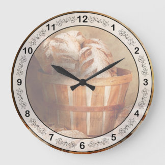 Reloj Redondo Grande Alimentos - Pan - Tu pan de cada día