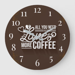 Reloj Redondo Grande All you need is Love 