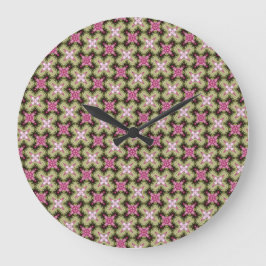 Reloj Redondo Grande Almohada de tirar Heather & Moss