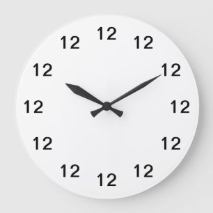 Reloj Redondo Grande ~Almuerzo en la habitación Wallclock~ ALMUERZO EN 