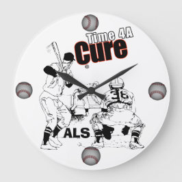 Reloj Redondo Grande ALS Time4ACure Clock