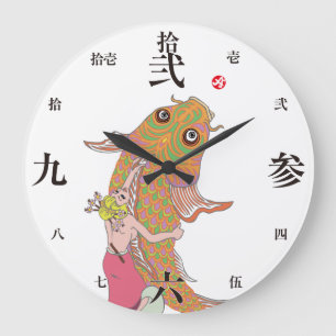 Reloj Redondo Grande Amami es chica.