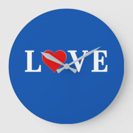 Reloj Redondo Grande AMAR la moda moderna