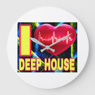 RELOJ REDONDO GRANDE AME LAS FUENTES AMARILLAS DE DEEP HOUSE