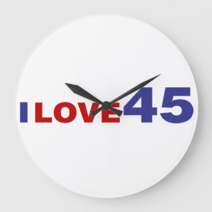 Reloj Redondo Grande Amo 45