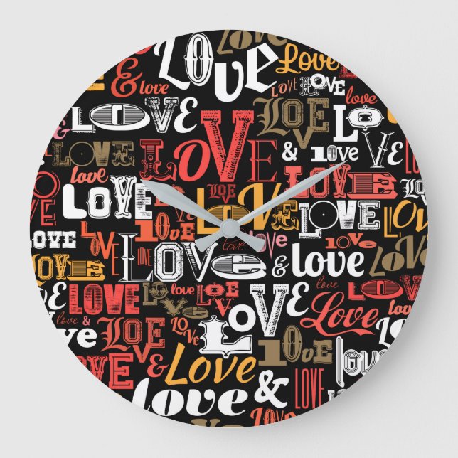 Reloj Redondo Grande Amor 2 (Anverso)