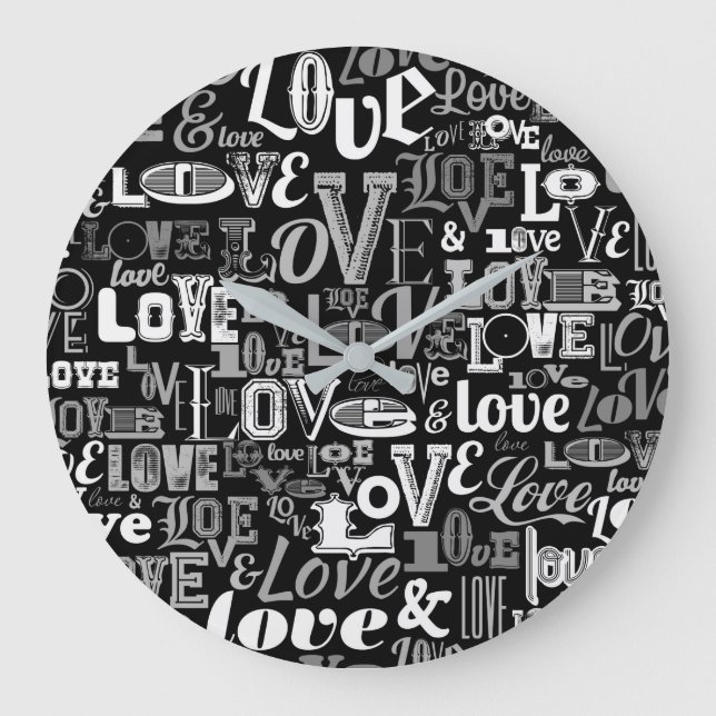 Reloj Redondo Grande Amor 4 (Anverso)