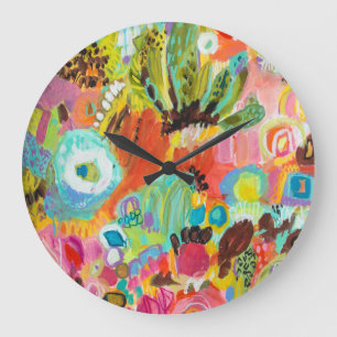 Reloj Redondo Grande Amor a viajar I