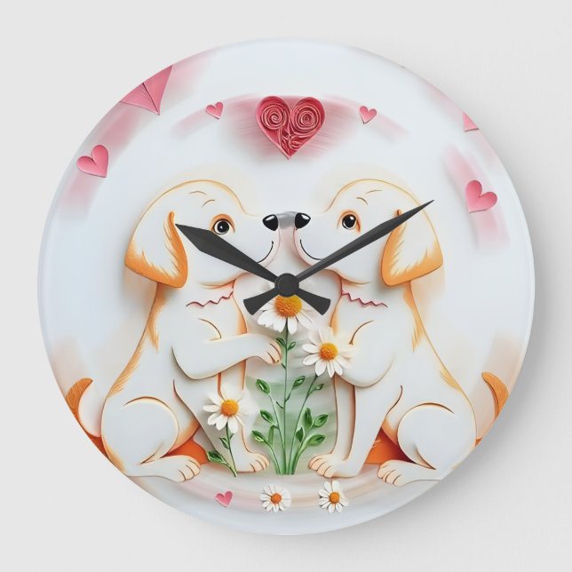 Reloj Redondo Grande Amor de las putas (Anverso)