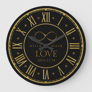 Reloj Redondo Grande Amor infinito Regalos Geek