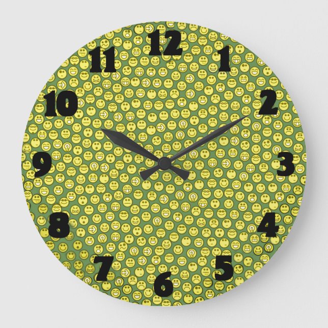 RELOJ REDONDO GRANDE AÑADA SU PROPIO FONDO DE PHOTO-CHANGEABLE (Anverso)