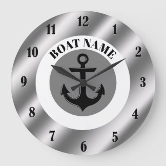 Reloj Redondo Grande Ancla