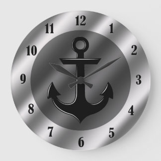 Reloj Redondo Grande Ancla