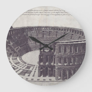 Reloj Redondo Grande Anfiteatro de Verona en Piazza Bra