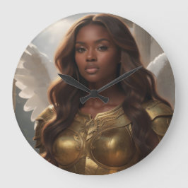 RELOJ REDONDO GRANDE ÁNGEL - ÁNGELES