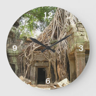 Reloj Redondo Grande Angkor Wat Camboya