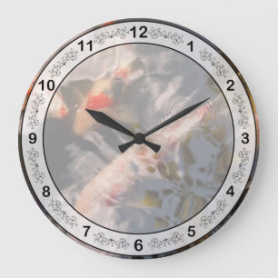 Reloj Redondo Grande Animal - Pez - Ser koi