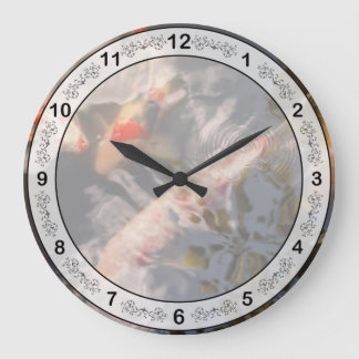 Reloj Redondo Grande Animal - Pez - Ser koi