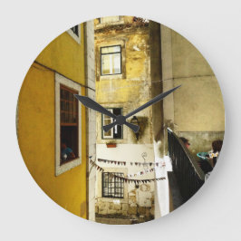Reloj Redondo Grande Ánimo de Lisboa