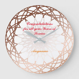 Reloj Redondo Grande Anniversary clock (custom)