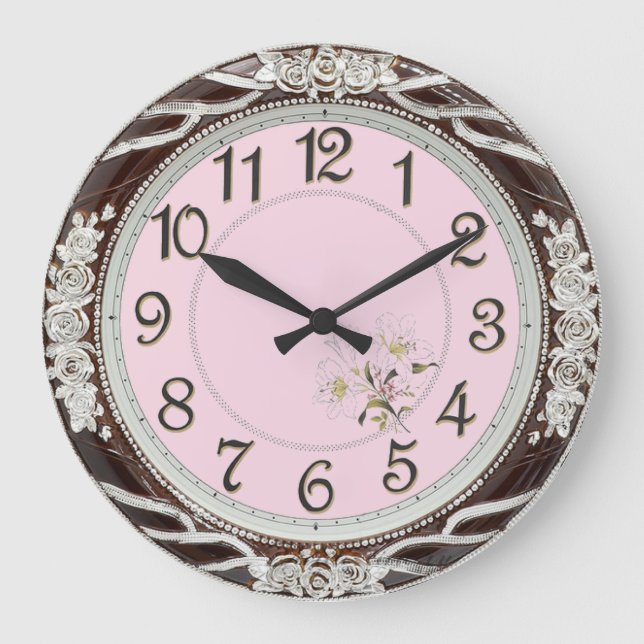 Reloj Redondo Grande Antiguo (Anverso)