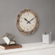 Reloj Redondo Grande Antiguo italiano elegante Swirls Tuscany Brown (Office)