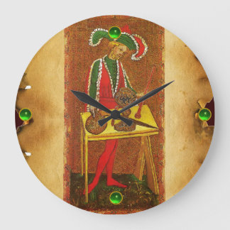RELOJ REDONDO GRANDE ANTIQUE RENAISSANCE TAROTS 1 /THE MAGICIAN