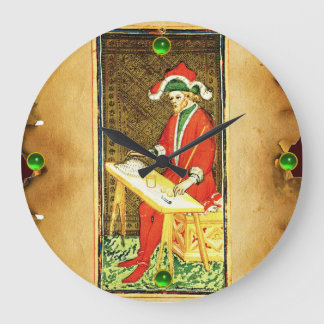 RELOJ REDONDO GRANDE ANTIQUE RENAISSANCE TAROTS 1 /THE MAGICIAN